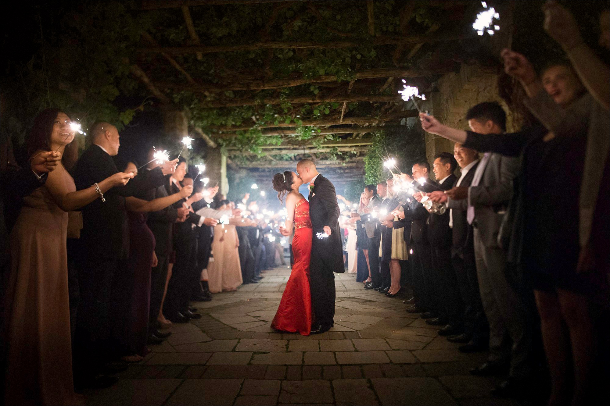 how to photograph sparklers at weddings