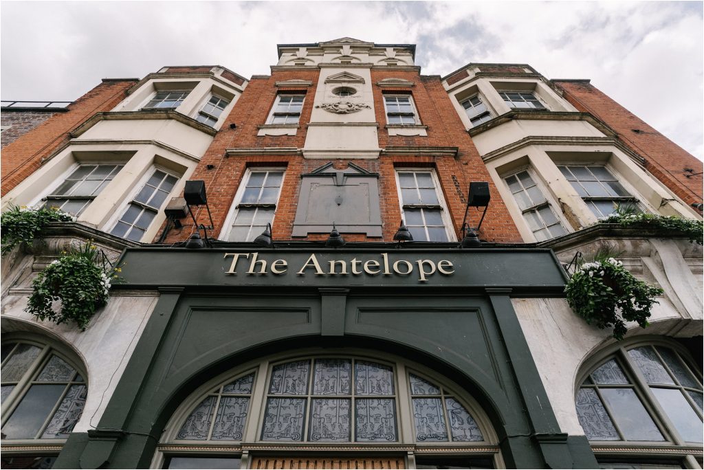 Exterior of the Antelop Pub in Tooting South London
