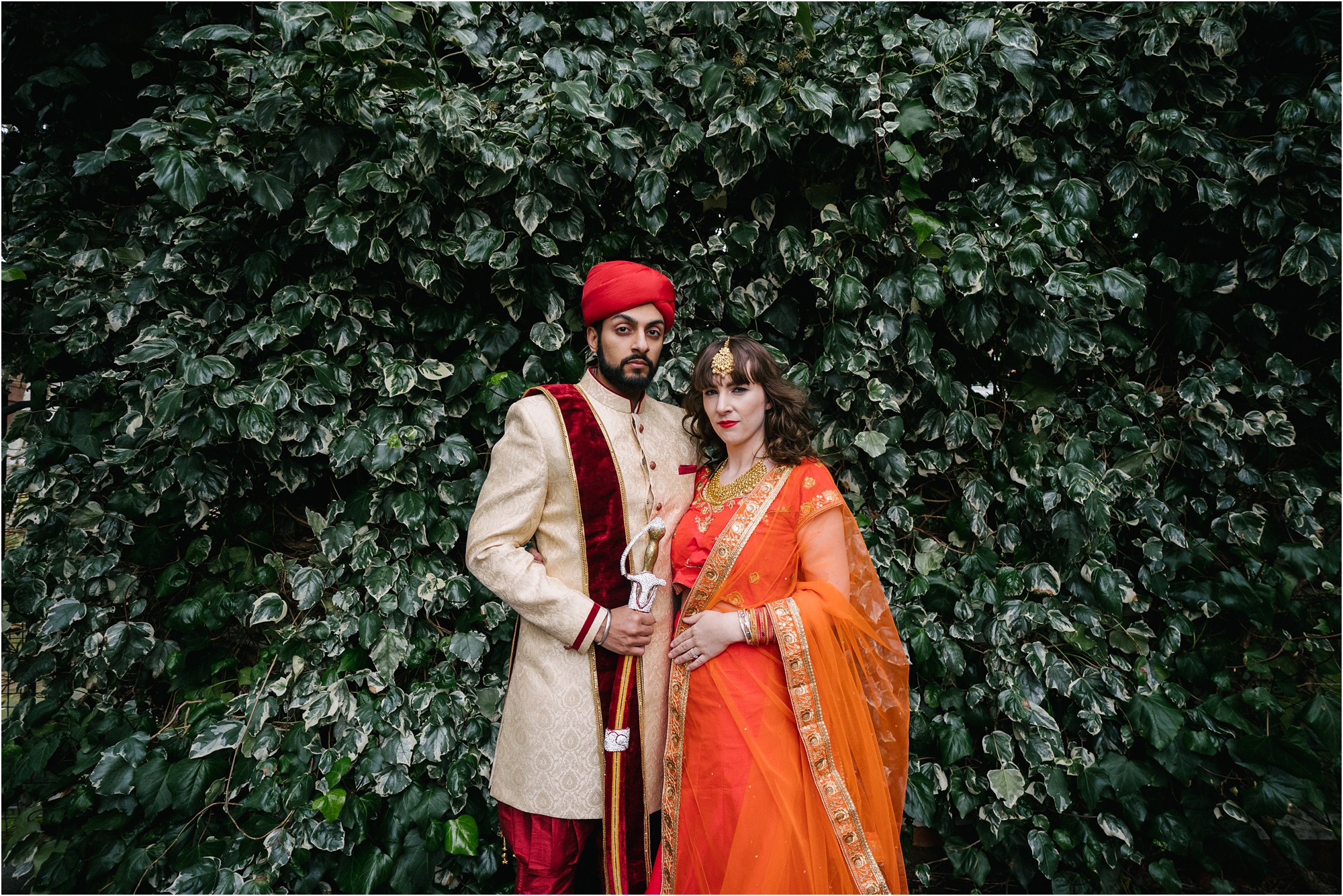 A indian pre-wedding photoshoot in London