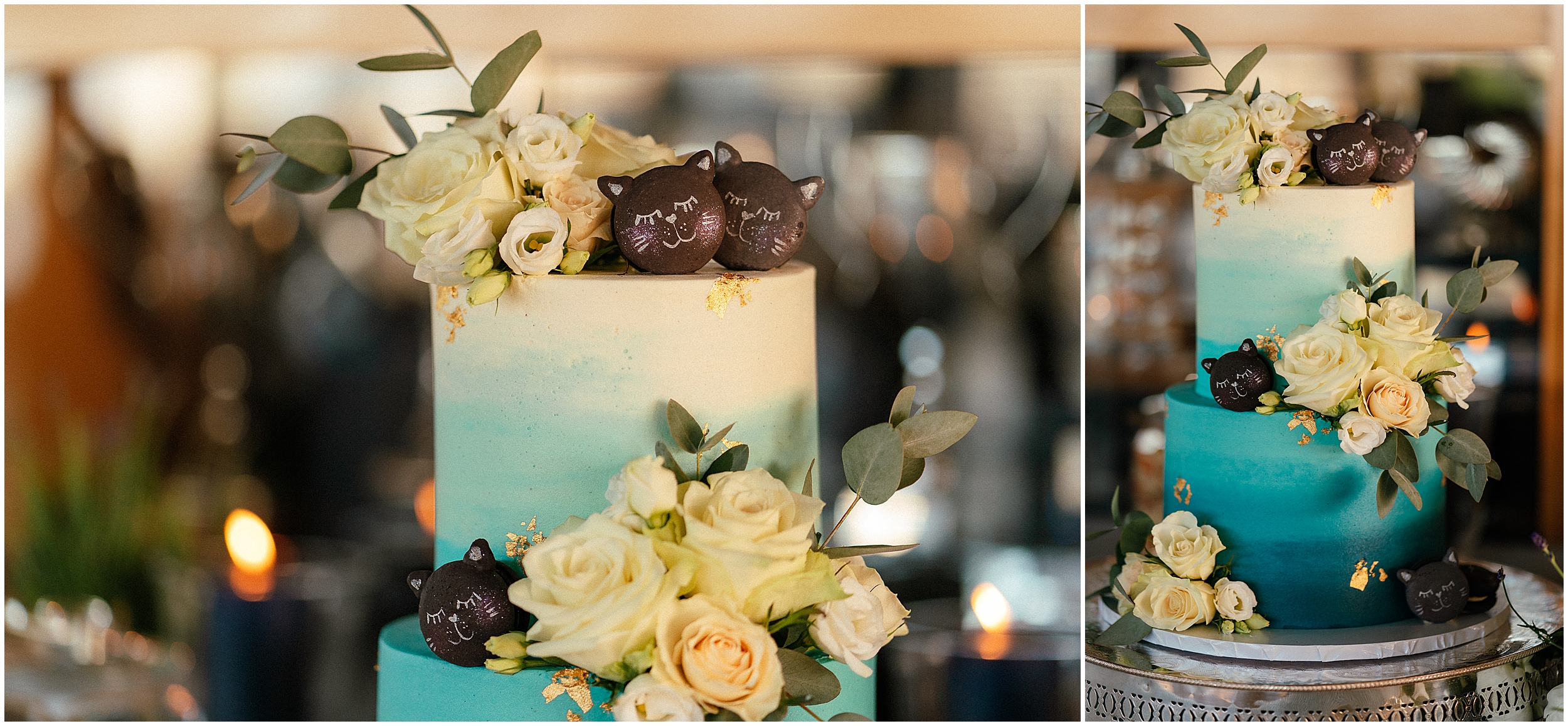 Wedding details at the Greenwich Yacht Club in London.