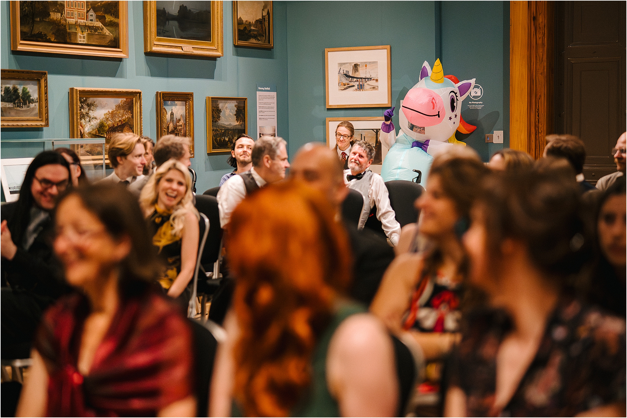 An unusual wedding at Weston Park Museum in Sheffield. 