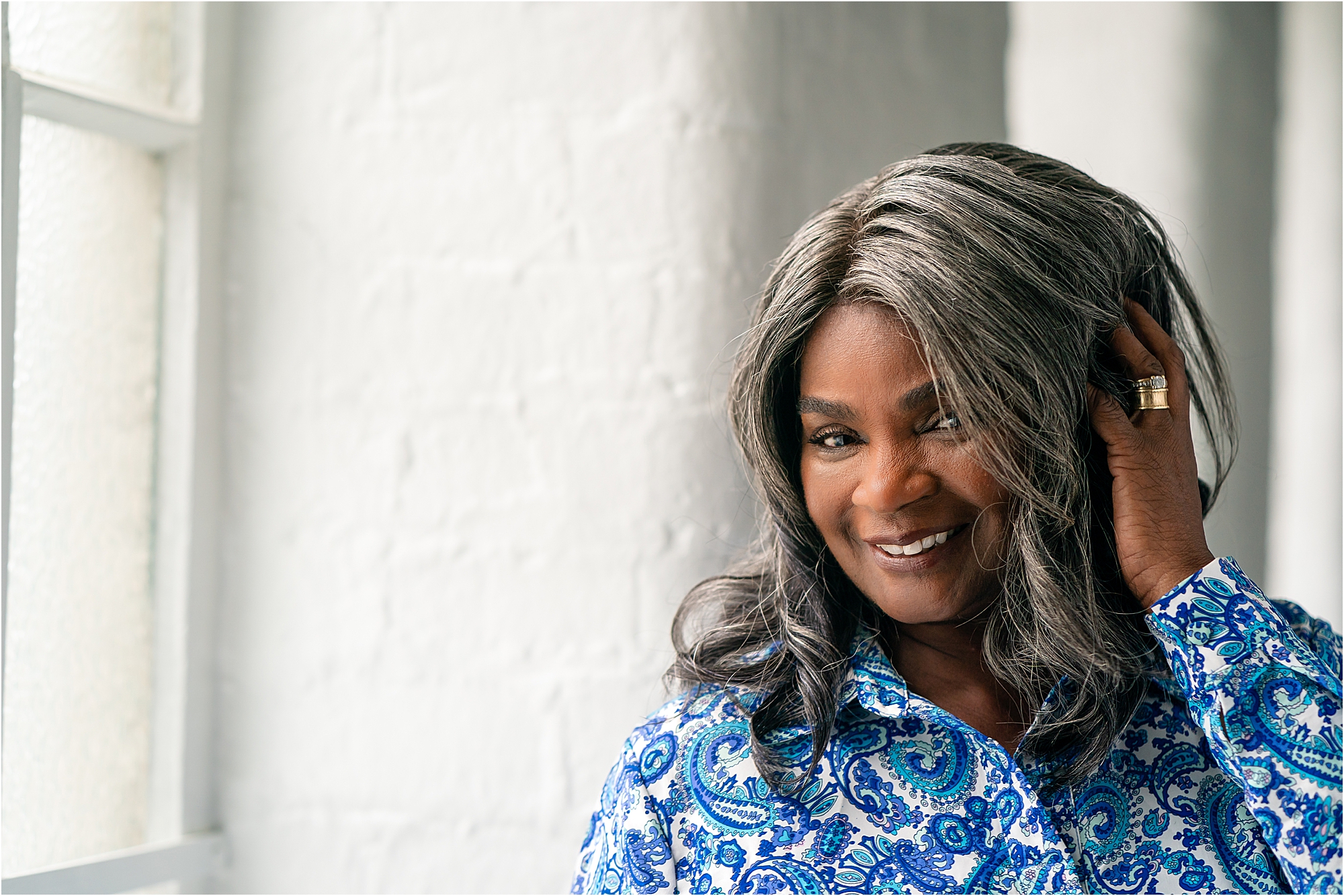 A natural portrait photograph for business branding photography in Sheffield. 